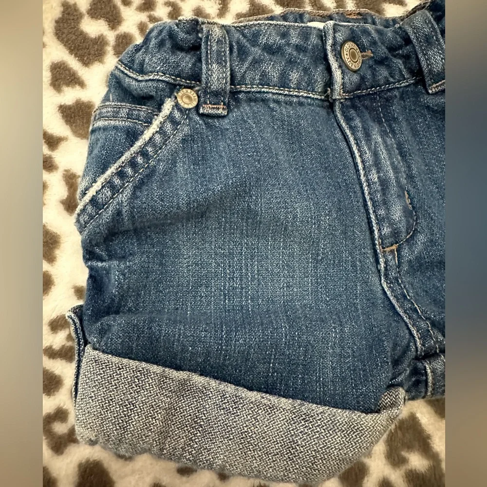 Old Navy Adjustable Denim Jean Shirts in Blue Wash Size 2T